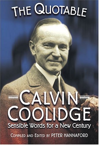 The quotable Calvin Coolidge Cover