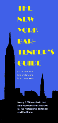 The New York Bartender's Guide Cover