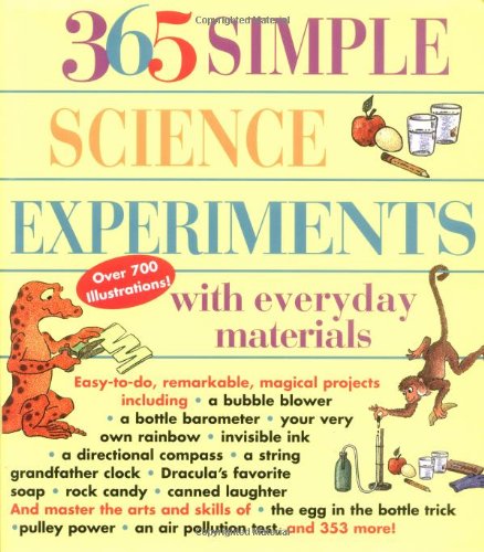 365 simple science experiments with everyday materials Cover