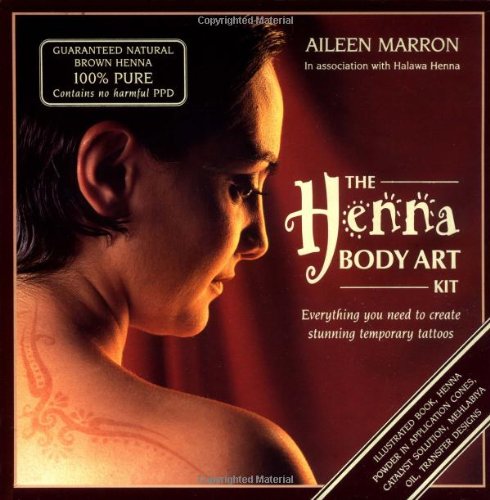 The henna body art book Cover
