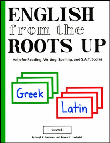 English form the Roots Up Flashcards, Vol. 2 Cover