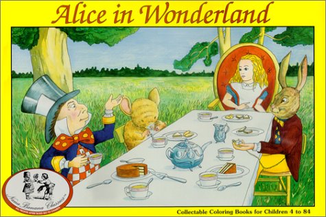 Alice in Wonderland/Coloring Book (NanaBanana Classics) (Nanabanana Classics) Cover