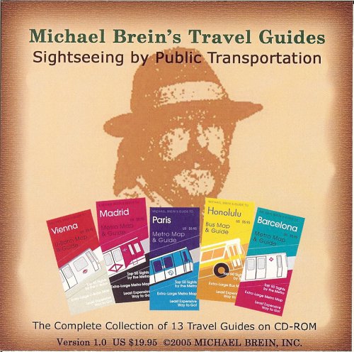 Michael Brein's Travel Guides to Sightseeing by Public Transportation Cover