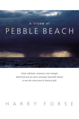 A storm at Pebble Beach Cover