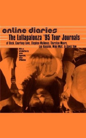 Online diaries Cover