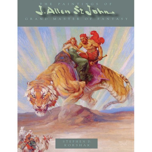 The Paintings of J. Allen St. John Cover