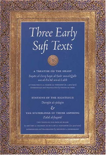 Three early Sufi texts. Cover
