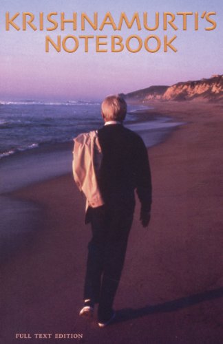 Krishnamurti's Notebook Cover