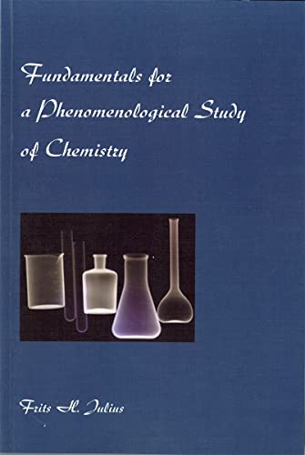 Fundamentals for a Phenomenological Study of Chemistry Cover