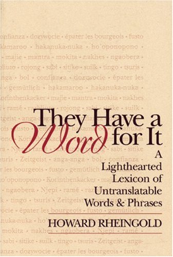 They Have a Word for It Cover