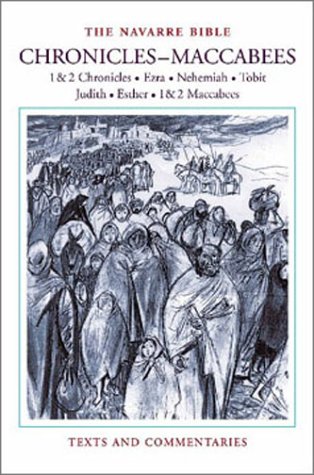 The Navarre Bible: Chronicles to Maccabees (The Navarre Bible: Old Testament) Cover