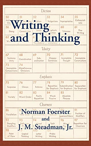 Writing and Thinking Cover
