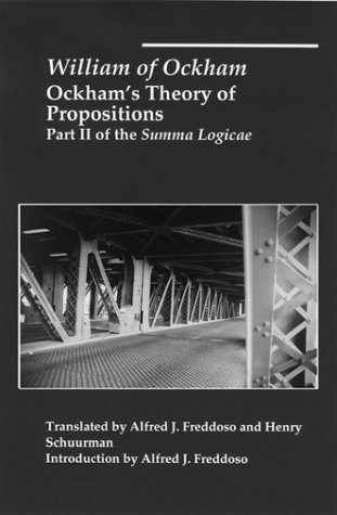 Ockham's theory of propositions Cover