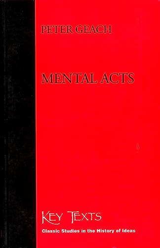 Mental acts Cover