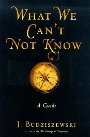 What We Can't Not Know Cover