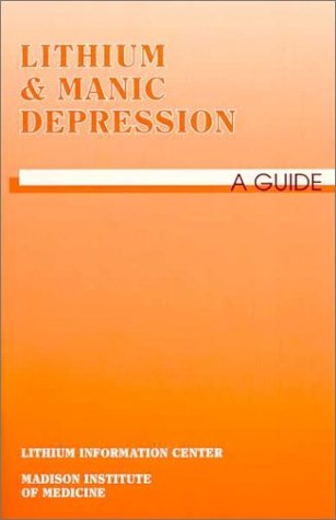 Lithium and manic depression Cover