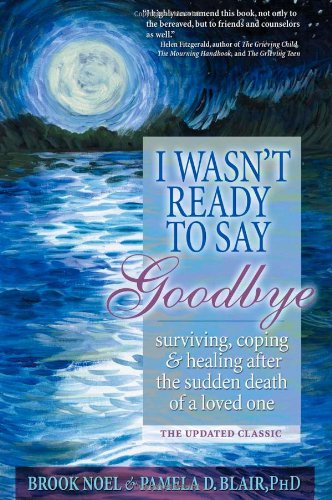 I wasn't ready to say goodbye Cover
