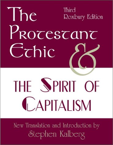 The Protestant ethic and the spirit of capitalism Cover