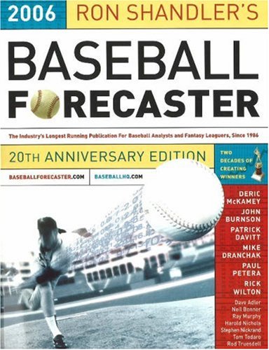 Ron Shandler's Baseball Forecaster 2006 Cover