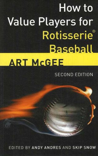 How to Value Players for Rotisserie Baseball Cover