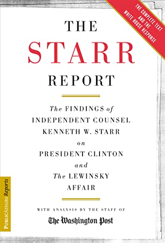 The Starr report Cover