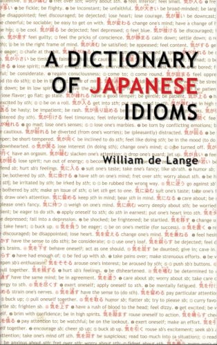 Dictionary of Japanese Idioms Cover