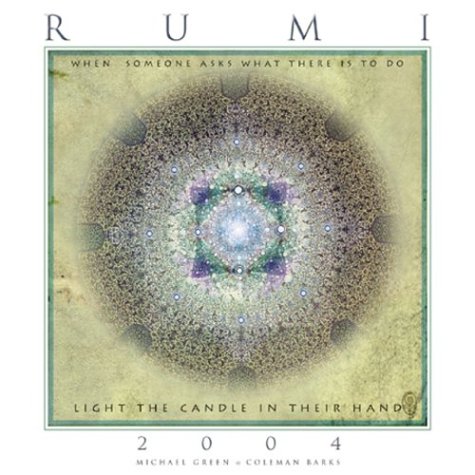 Poetry of Rumi, 2004 Calendar Cover