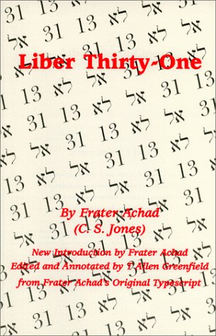 Liber Thirty-One Cover