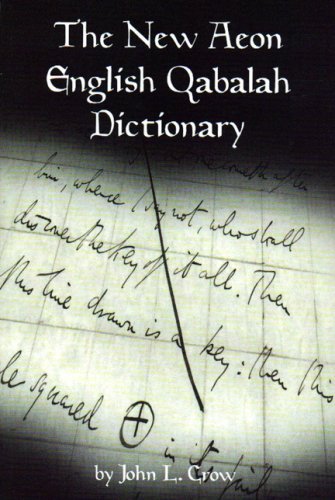 The New Aeon English Qabalah Dictionary Cover