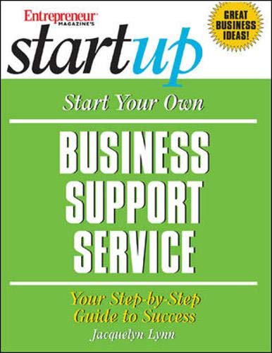 Start your own business support service Cover