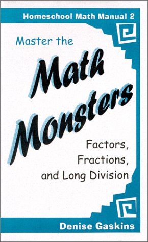Master the math monsters Cover