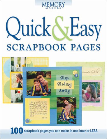 Quick & Easy Scrapbook Pages Cover