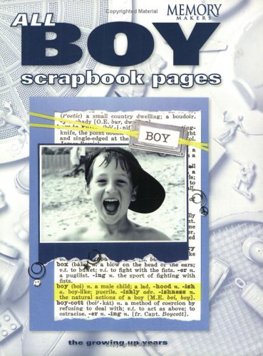All-Boy Scrapbook Pages Cover