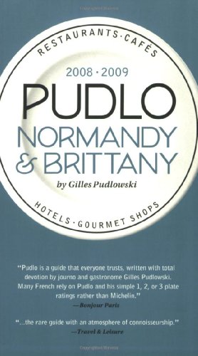 Pudlo Normandy & Brittany, 2008-2009 Cover