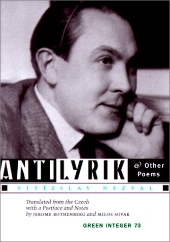Antilyrik and Other Poems (Green Integer: 86) Cover