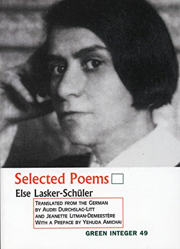 Selected Poems (Green Integer: 104) Cover