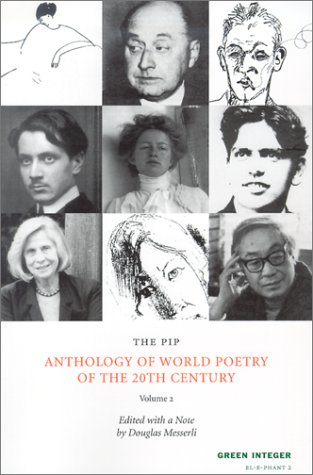 PIP Anthology of World Poetry of the 20th Century (Green Integer: EL-E-PHANT 2) Cover
