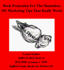Book Promotion for the Shameless Cover