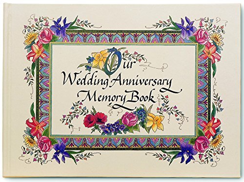 Our Wedding Anniversary Memory Book Cover