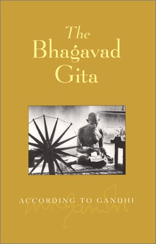 The Bhagavad Gita According to Gandhi Cover