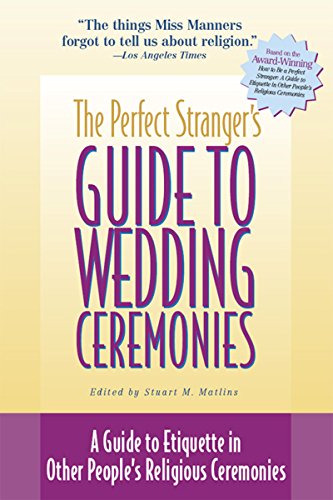 The perfect stranger's guide to wedding ceremonies Cover