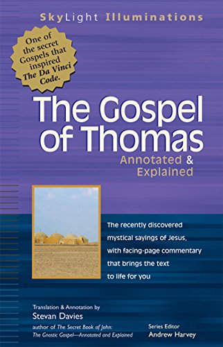 The Gospel of Thomas annotated & explained Cover