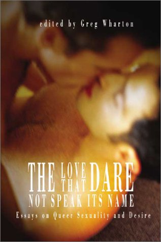 The love that dare not speak its name Cover