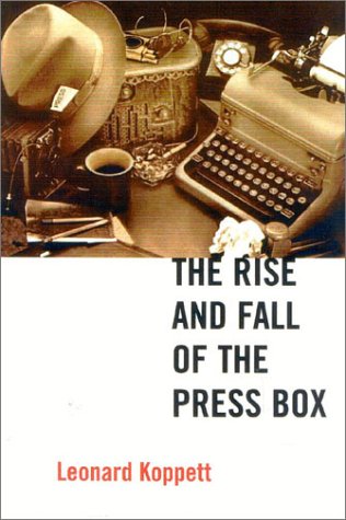 The Rise and Fall of the Press Box Cover