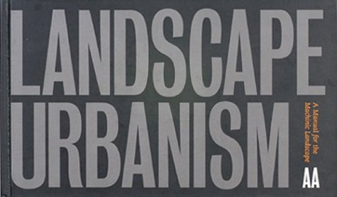 Landscape urbanism Cover