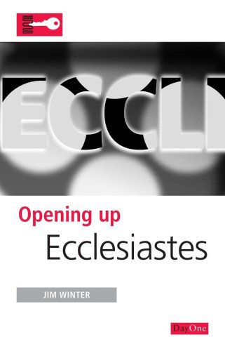 Opening Up Ecclesiastes Cover