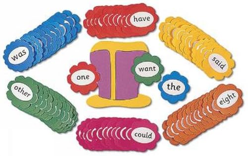Jolly Phonics Tricky Word Wall Flowers Cover
