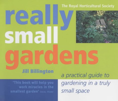 Really Small Gardens (Rhs) Cover