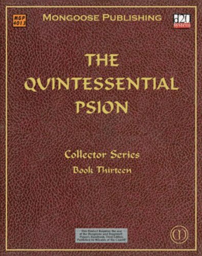 The Quintessential Psion Cover
