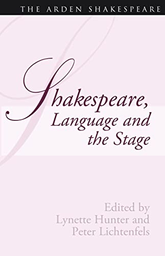 Shakespeare, language and the stage Cover
